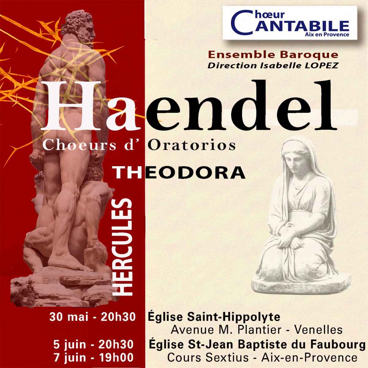 HAENDEL – Chœurs d’Oratorios